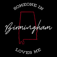 Someone In Birmingham Alabama Loves Me Native Gift Shirt T Shirt Adjustable Cap | Artistshot