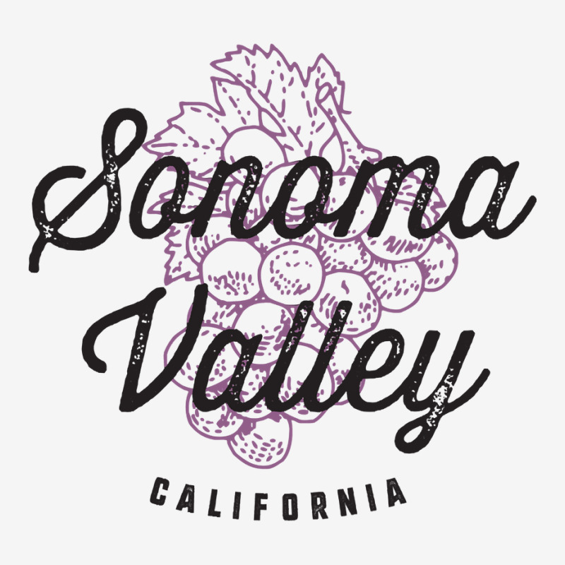 Sonoma Valley California Wine Country Vintage Sweatshirt Adjustable Cap by darinelelwell | Artistshot