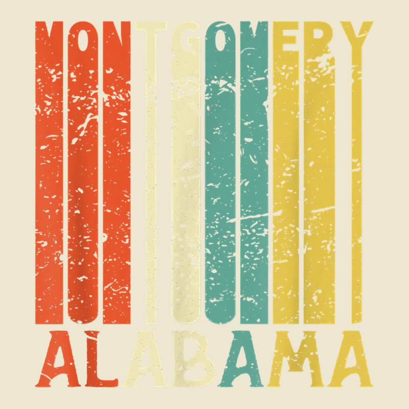 Retro Montgomery Residents State Alabama T Shirt Cropped Hoodie by rainandehay | Artistshot