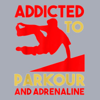 Parkour Adrenaline Addicted Free Running Training Traceurs Tank Dress | Artistshot