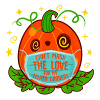 Can't Mask The Love For My 8th Grade Teacher Halloween Costu T Shirt Sticker | Artistshot