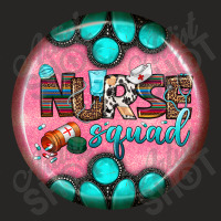 Nurse Round Earrings 3 Ladies Fitted T-shirt | Artistshot