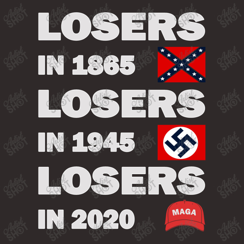 Losers In 1865 Losers In 1945 Losers In 2020 Racerback Tank | Artistshot