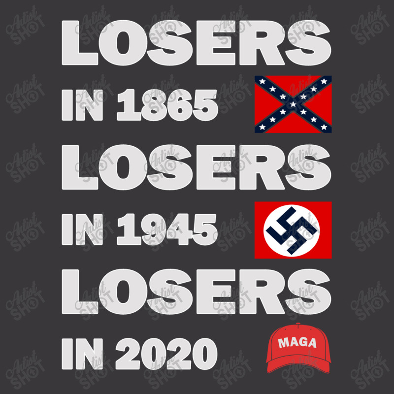 Losers In 1865 Losers In 1945 Losers In 2020 Ladies Curvy T-shirt | Artistshot