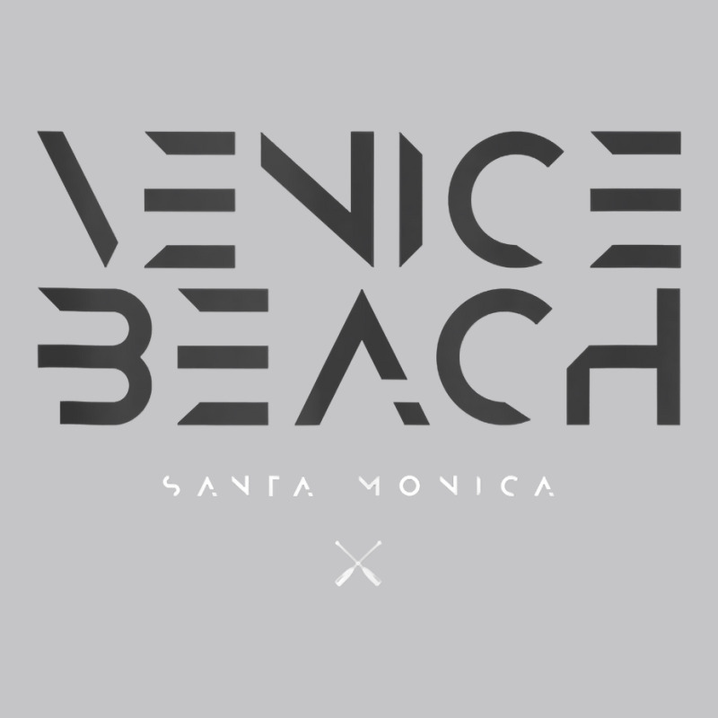 Venice Beach Santa Monica California Ca Tonal Type Tank Top Baby Bodysuit by darinelelwell | Artistshot