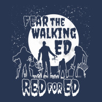 Fear Walking State Teachers Union Protest Redfored Shirt Men Denim Jacket | Artistshot