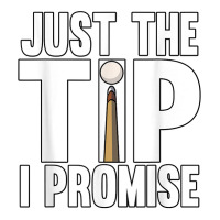 Mens Just The Tip I Promise Pool Snooker Billiards V-neck Tee | Artistshot