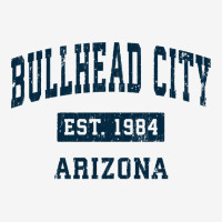 Bullhead City Arizona Az Vintage Sports Design Navy Print Pullover Hoo Landscape Canvas Print | Artistshot