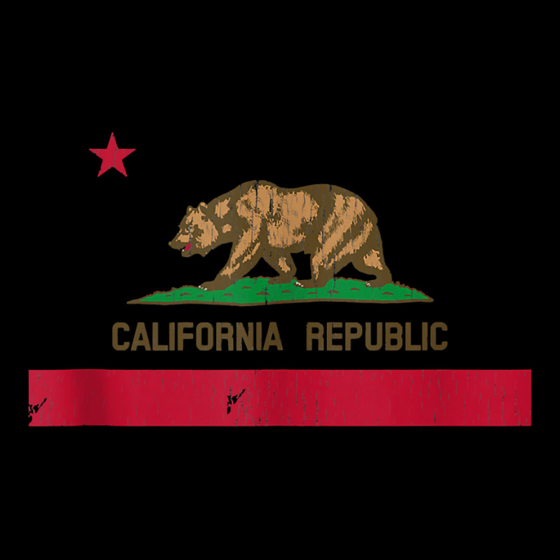 Vintage 1846 California Bear Republic State Flag Tank Top Youth Jogger by darinelelwell | Artistshot