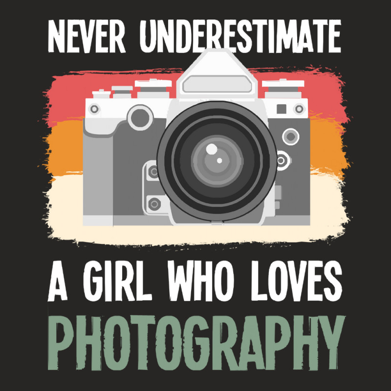 Amateur Photographer T  Shirt Vintage Photographer Girl Camera Photogr Ladies Fitted T-Shirt by brekkeelton | Artistshot