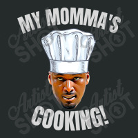 My Momma's Cooking Kwame Brown Mama's Son Peoples Champ Bust Women's Triblend Scoop T-shirt | Artistshot