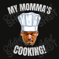 My Momma's Cooking Kwame Brown Mama's Son Peoples Champ Bust Scorecard Crop Tee | Artistshot