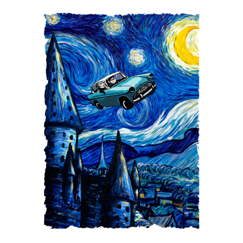 Flying Car Starrynight Men's Long Sleeve Pajama Set | Artistshot