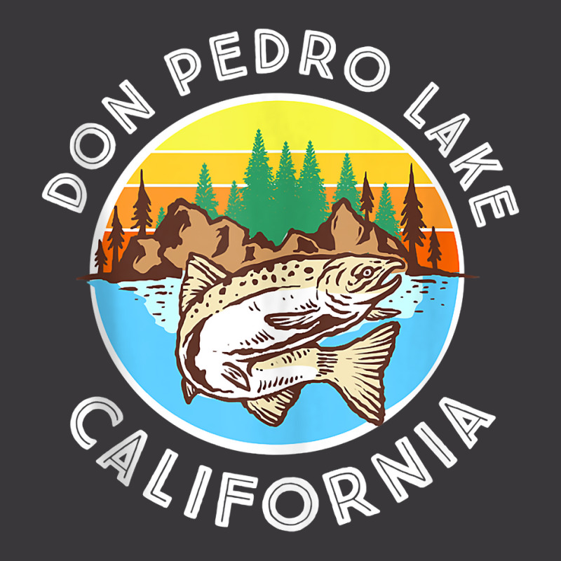 Vintage Don Pedro Lake California Tank Top Ladies Curvy T-Shirt by darinelelwell | Artistshot