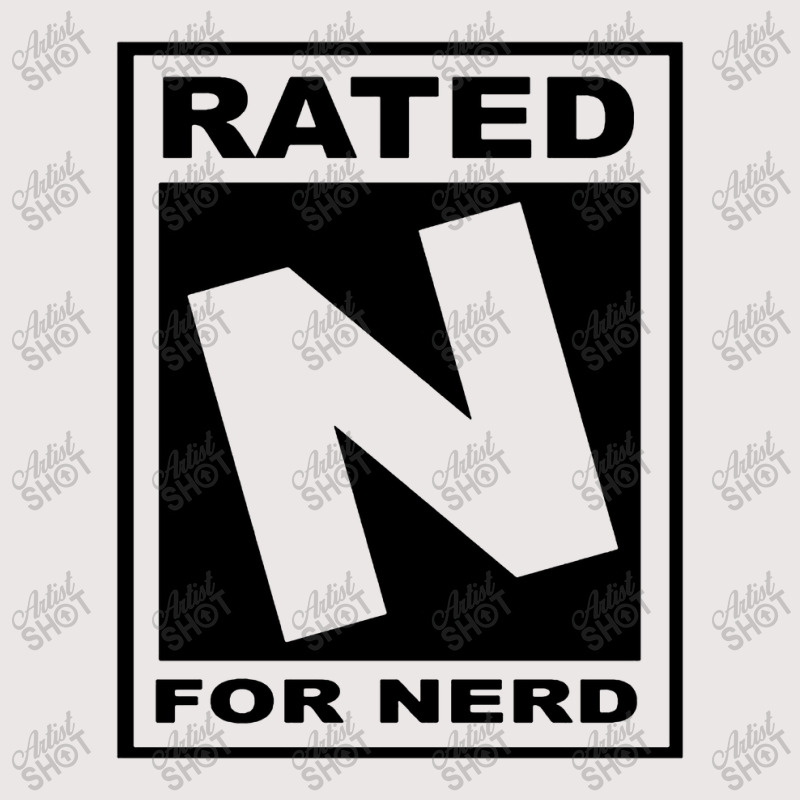 Rated N For Nerd Pocket T-shirt | Artistshot