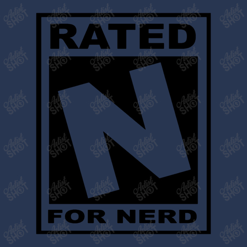 Rated N For Nerd Men Denim Jacket | Artistshot