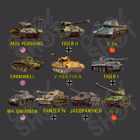 Top Ten Best Ww2 Tanks M4 Sherman Panzer Iv Tiger Ii T, 34 Ladies Curvy T-shirt | Artistshot