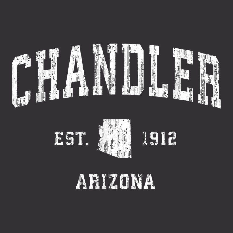 Chandler Arizona Az Vintage Athletic Sports Design T Shirt Vintage Hoodie And Short Set | Artistshot