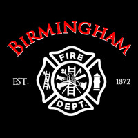 City Of Birmingham Fire Rescue Alabama Firefighter T Shirt V-neck Tee | Artistshot