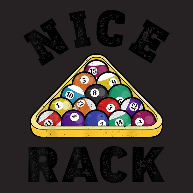 Nice Rack Funny Billiards Player Vintage Pool Triangle Balls T Shirt Vintage Cap | Artistshot