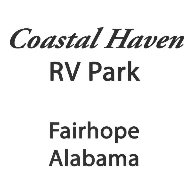 Fun Tshirt Coastal Haven Rv Park Fairhope Alabama V-Neck Tee by adrienskradski | Artistshot