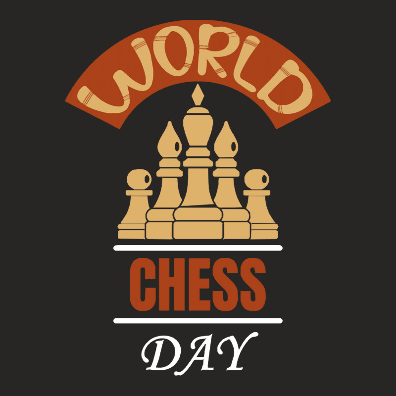 Chess Player Design T  Shirt International Chess Day Ladies Fitted T-Shirt by blossomparkour | Artistshot