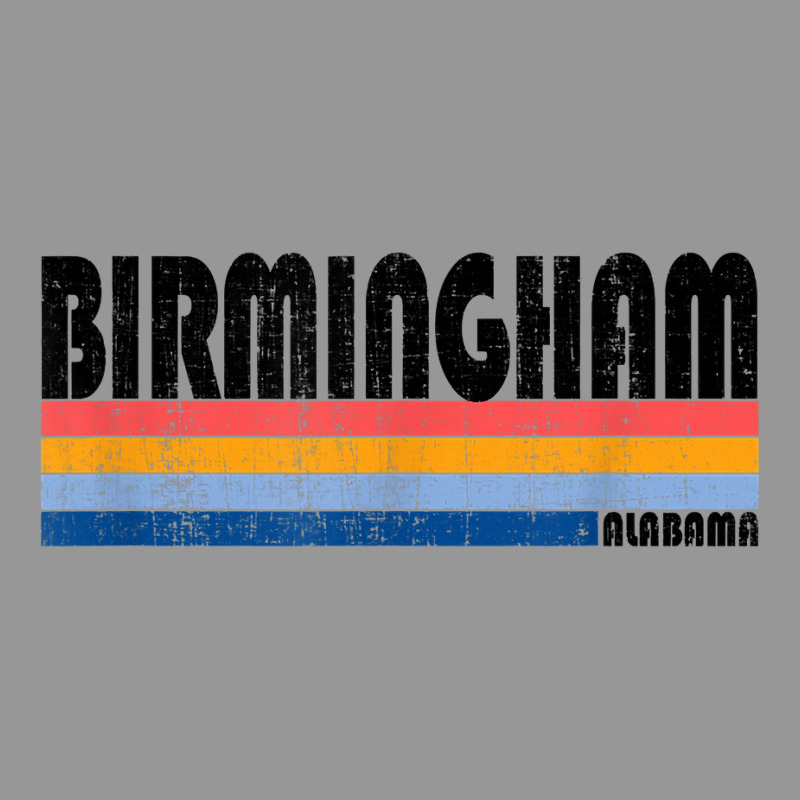 Vintage 70s 80s Style Birmingham, Alabama T Shirt Women's V-Neck T-Shirt by paisleafuscaldo | Artistshot