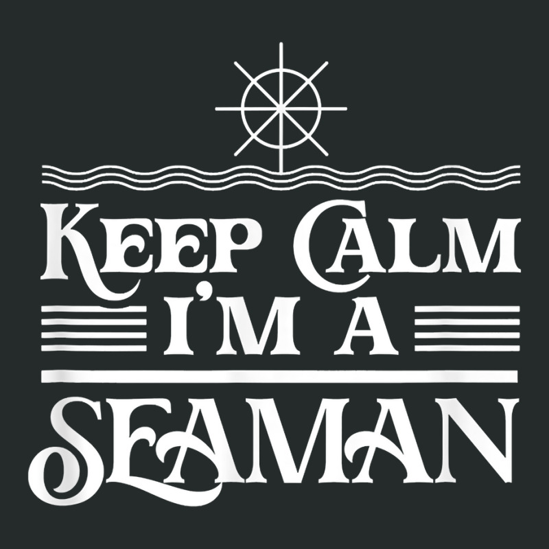 Seaman Mariner Seafarer Sailor Navigator T Shirt Women's Triblend Scoop T-shirt by aryanahjerich | Artistshot