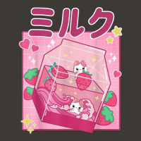 Funny Retro 90s Strawberry Milkshake Carton Kawaii Anime Cat T Shirt Bucket Hat | Artistshot