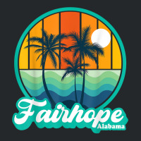 Vintage Fairhope Alabama Summer Vacation Beach Souvenirs T Shirt Crewneck Sweatshirt | Artistshot