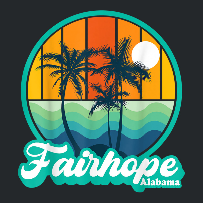 Vintage Fairhope Alabama Summer Vacation Beach Souvenirs T Shirt Crewneck Sweatshirt by paisleafuscaldo | Artistshot