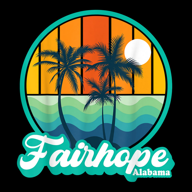 Vintage Fairhope Alabama Summer Vacation Beach Souvenirs T Shirt Zipper Hoodie by paisleafuscaldo | Artistshot