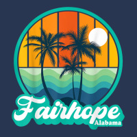 Vintage Fairhope Alabama Summer Vacation Beach Souvenirs T Shirt Men Denim Jacket | Artistshot