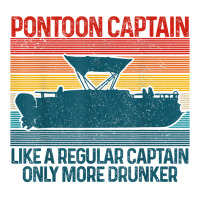 Mens Pontoon Captain Vintage Funny Pontoon Boat Boating Gift T Shirt V-neck Tee | Artistshot