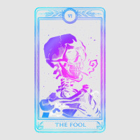 The Fool Smoking Skeleton Tarot Card Skull Pagan Witch T Shirt Exclusive T-shirt | Artistshot