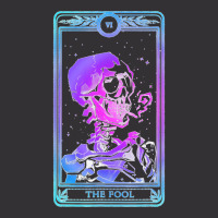 The Fool Smoking Skeleton Tarot Card Skull Pagan Witch T Shirt Vintage Hoodie | Artistshot