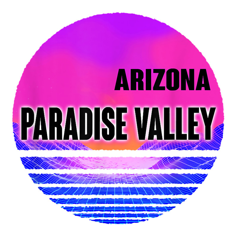 Vintage Paradise Valley Shirt Vaporwave Arizona Men's 3/4 Sleeve Pajama Set by paisleafuscaldo | Artistshot