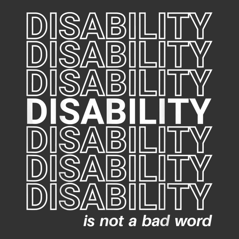 Disability Is Not A Bad Word, Happy Disability Pride Month T Shirt Baby Bodysuit by bhuvanseeliger | Artistshot