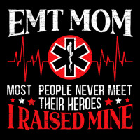 Womens Emt Mom Emergency Medical Technician Mothers Day Ambulance V-neck Tee | Artistshot