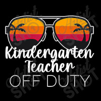 Kindergarten Teacher Off Duty Sunglasses Beach Sunset Pocket T-shirt | Artistshot