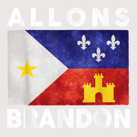 Allons Brandon Louisiana Acadiana Flag Lafayette T Shirt Pocket T-shirt | Artistshot