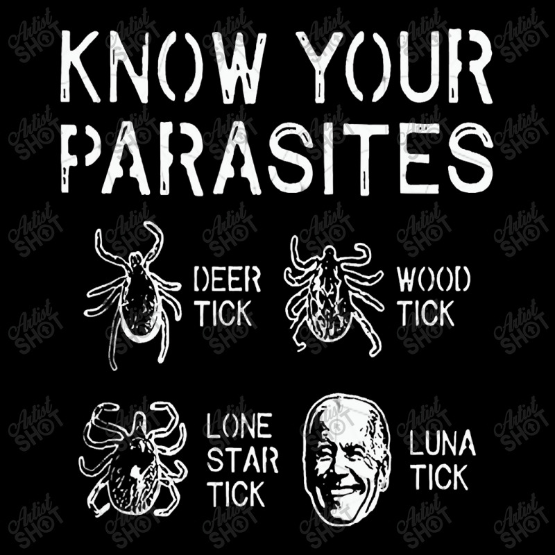 Know Your Parasites Tick Biden Funny Anti Biden Adjustable Cap by nhan0105 | Artistshot