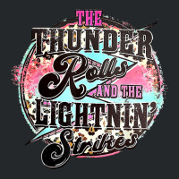 The Thunder And The Lightning Western Rolls And Strikes T Shirt Crewneck Sweatshirt | Artistshot