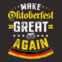 Beer Lover Make Oktoberfest Great Again Funny Oktoberfest T Shirt Racerback Tank | Artistshot