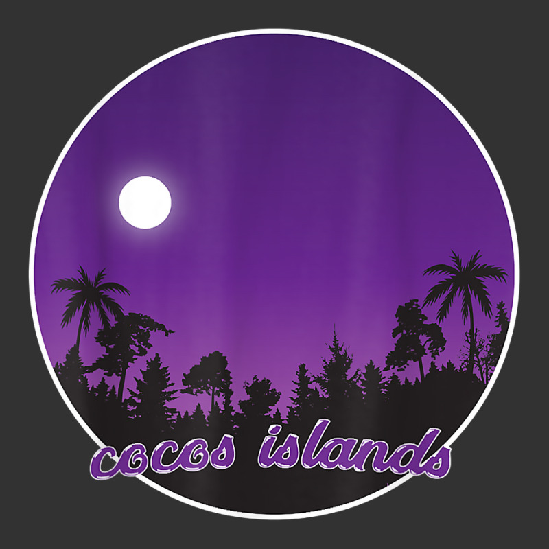 Cocos Islands By Night With Palms T Shirt Baby Bodysuit by cucciailleveretcq | Artistshot