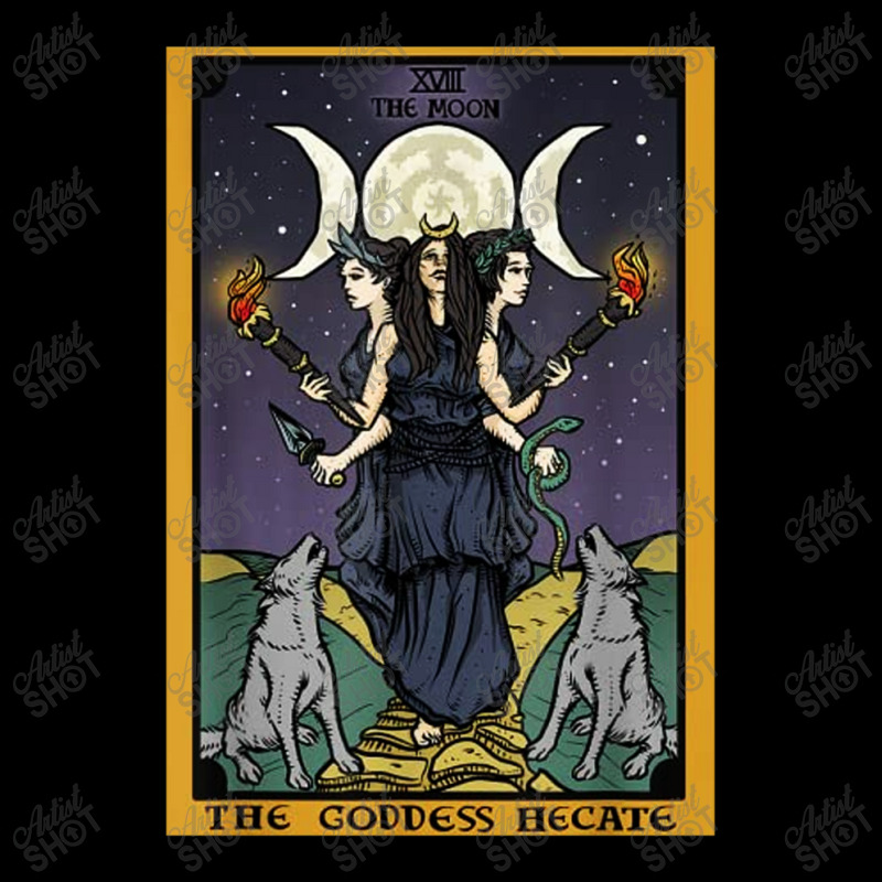 The Goddess Hecate Tarot Card Triple Moon Wiccan Pagan Witch Toddler Sweatshirt by Nindy Tees | Artistshot