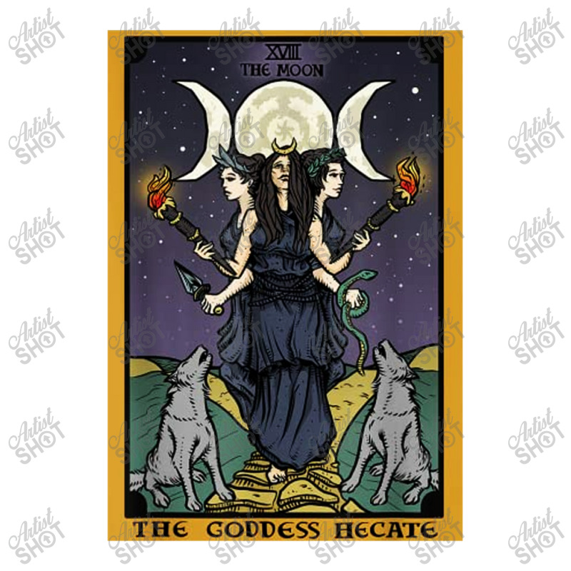 The Goddess Hecate Tarot Card Triple Moon Wiccan Pagan Witch Youth Hoodie by Nindy Tees | Artistshot