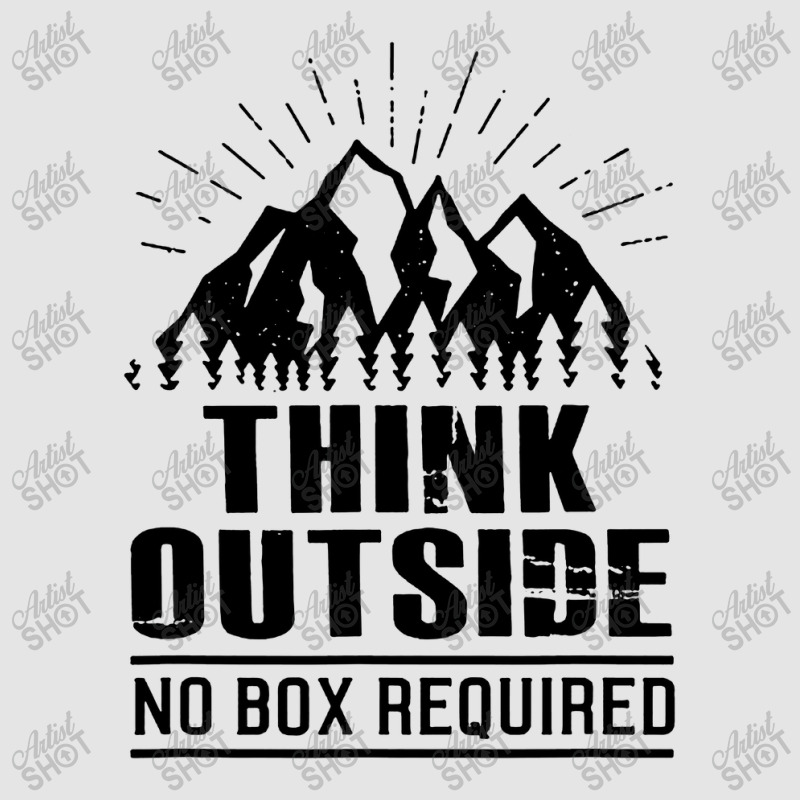 Think Outside No Box Exclusive T-shirt | Artistshot