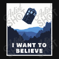 I Want To Believe Tardis Baby Beanies | Artistshot