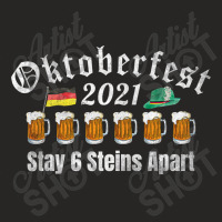 Oktoberfest 2022 6 Stein Apart Beer October Ladies Fitted T-shirt | Artistshot